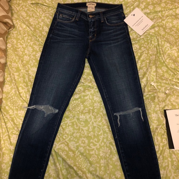 L’Agence mid-raise skinny jeans - Picture 1 of 2